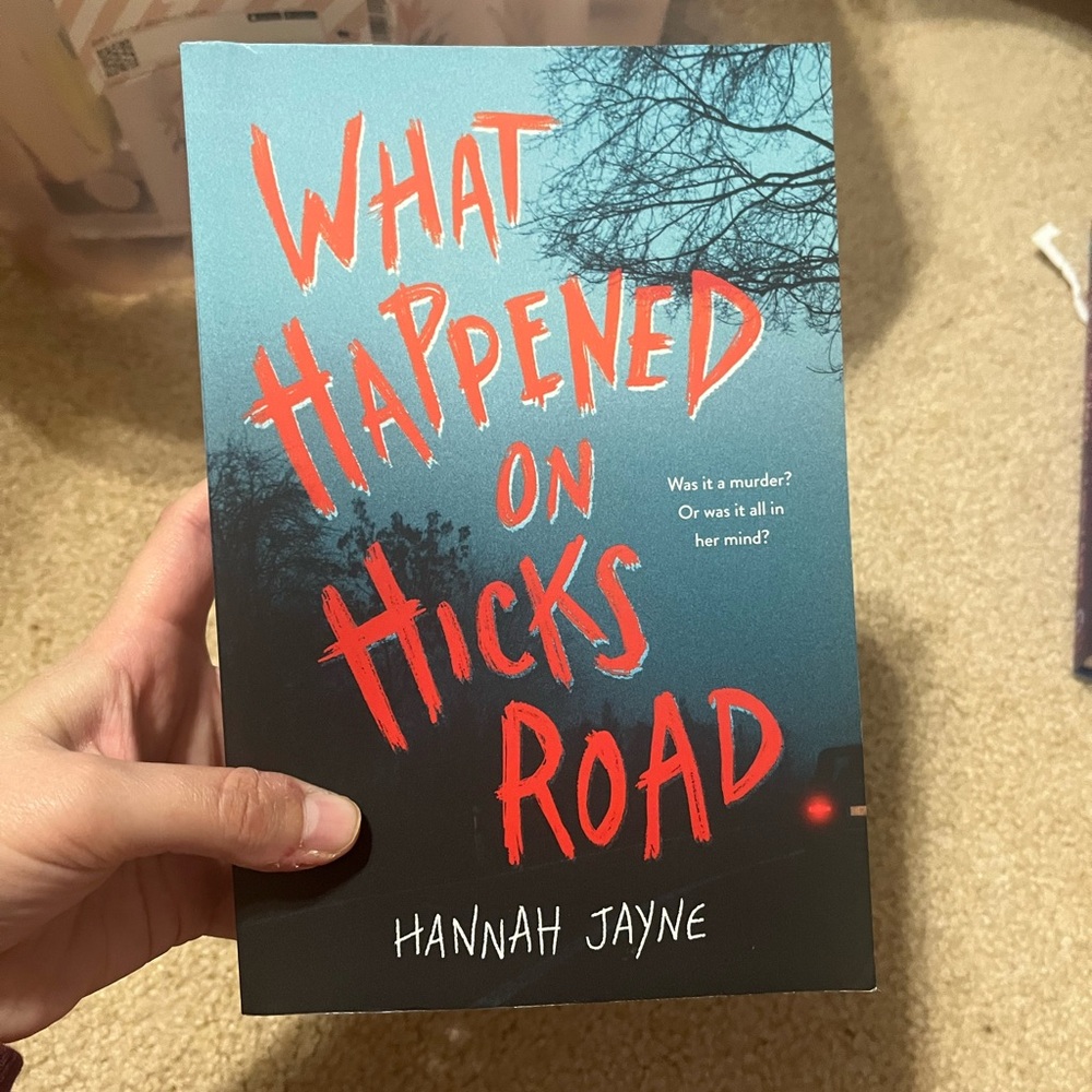 What Happened on Hicks Road by Hannah Jayne Paperback Book